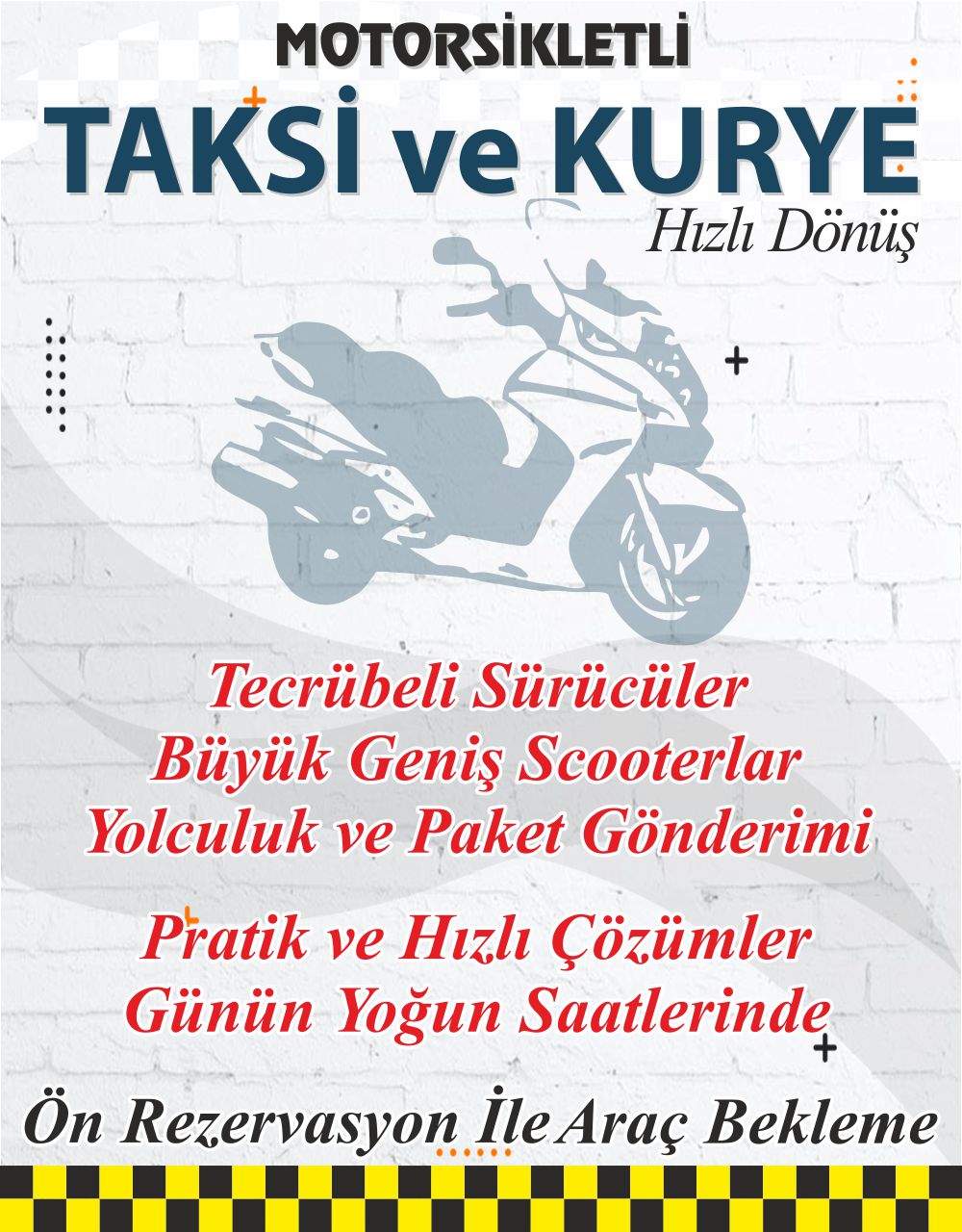 Moto Motosikletli Taksi & Kurye