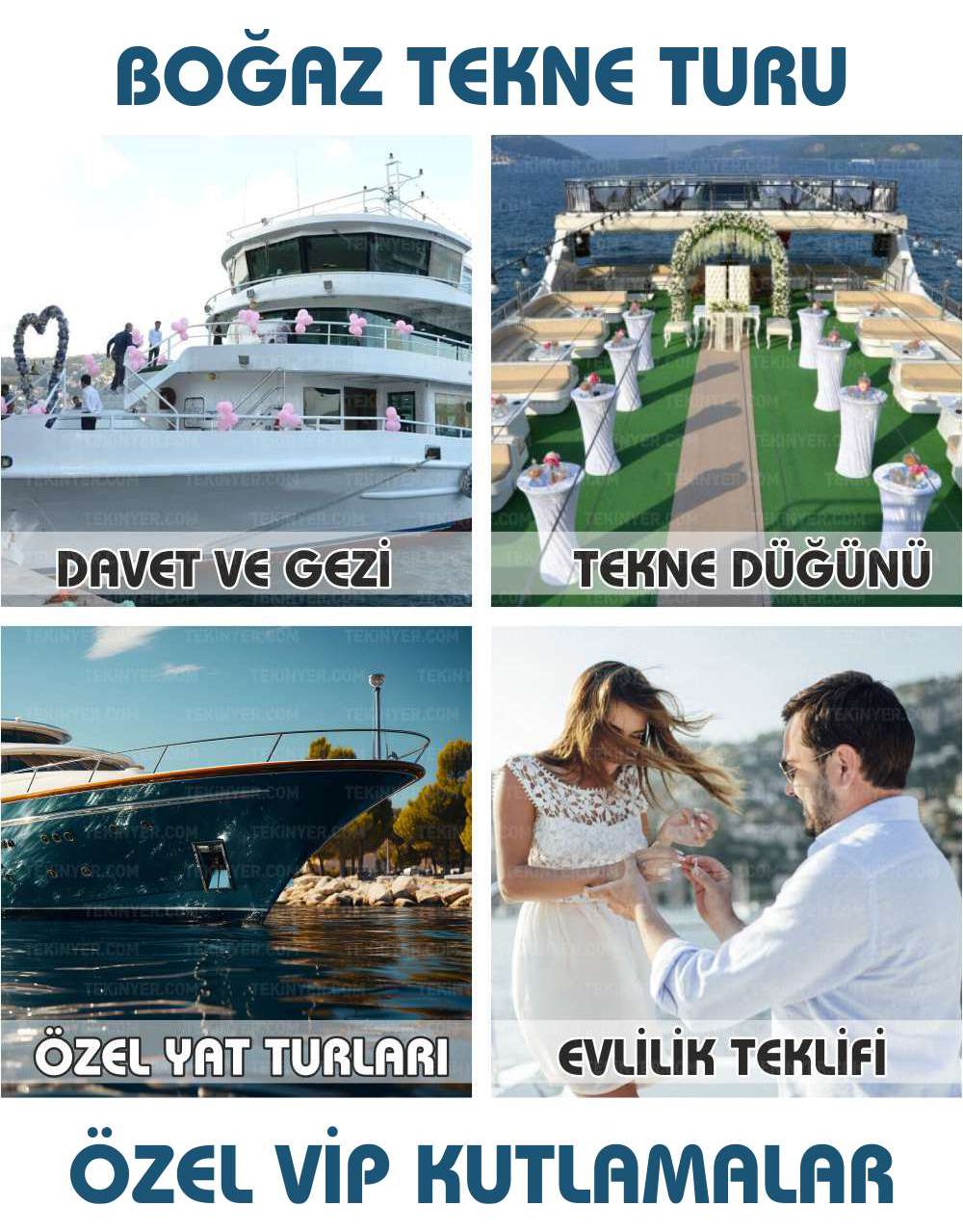 Boğazda Tekne Turu