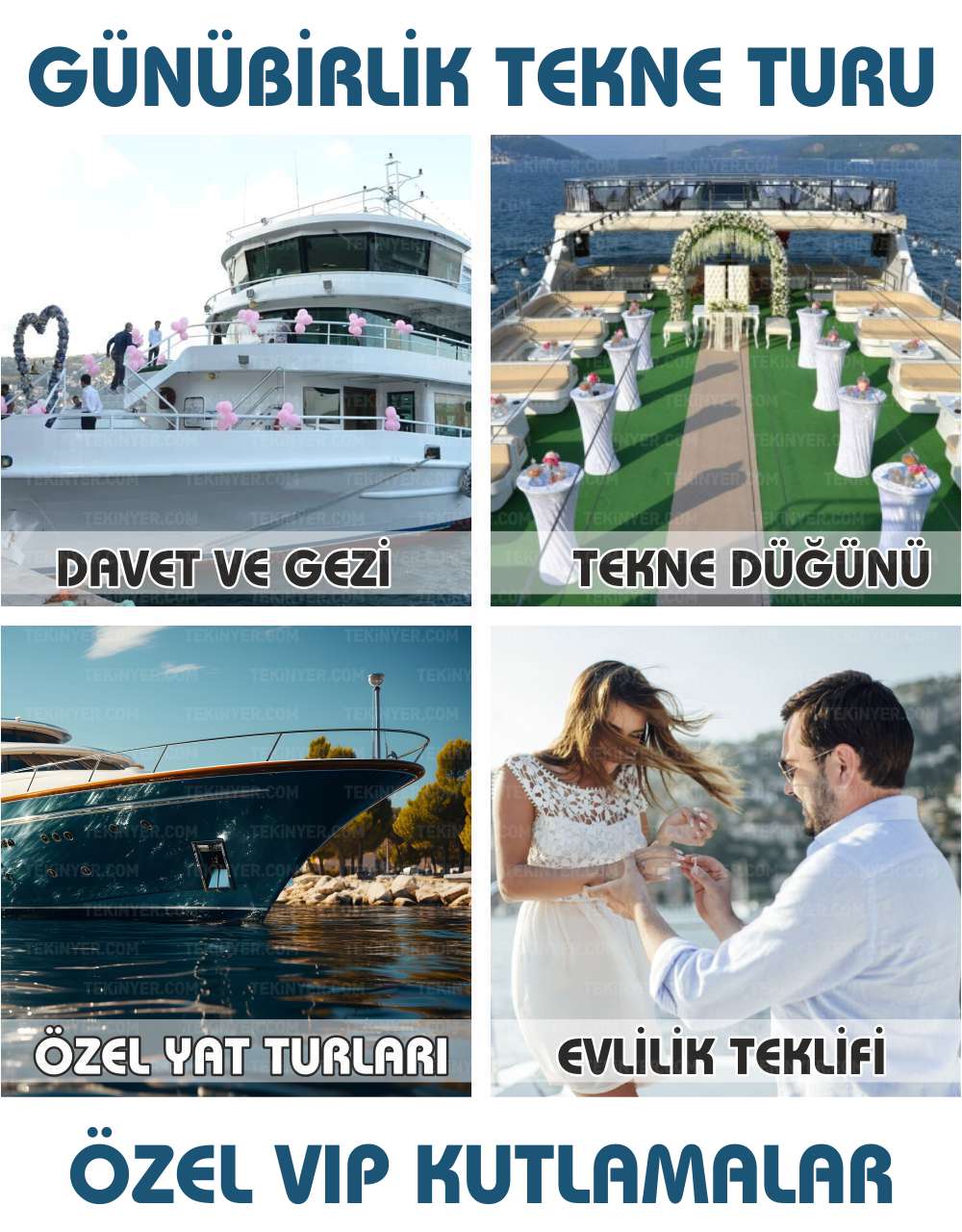 Günübirlik Tekne Turu