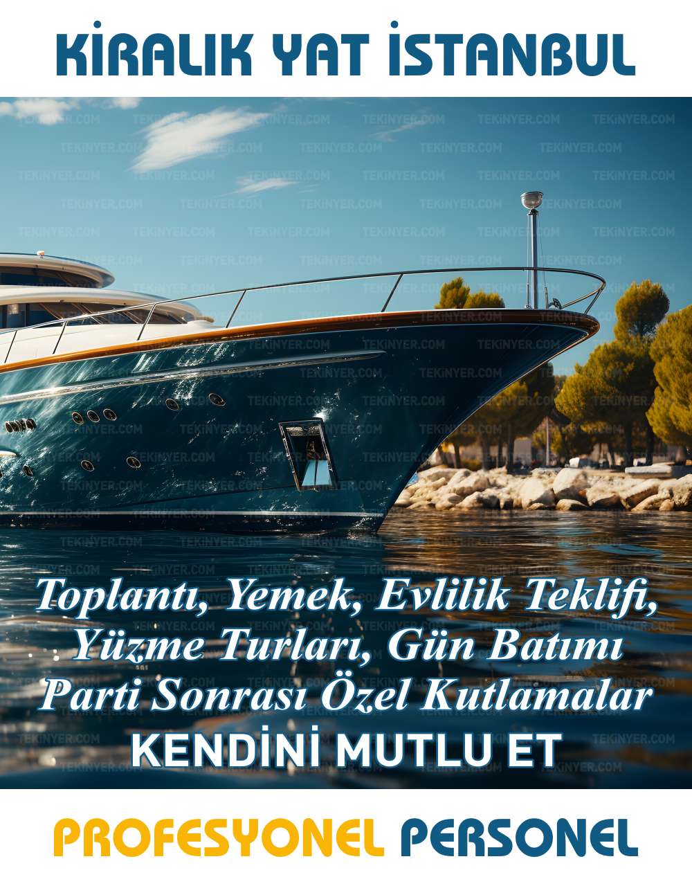 Kiralık Yat İstanbul