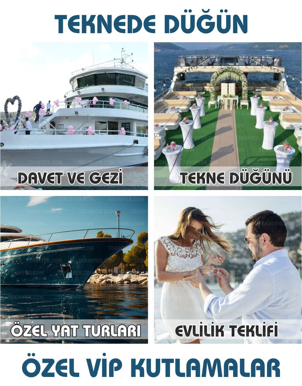 Teknede Düğün