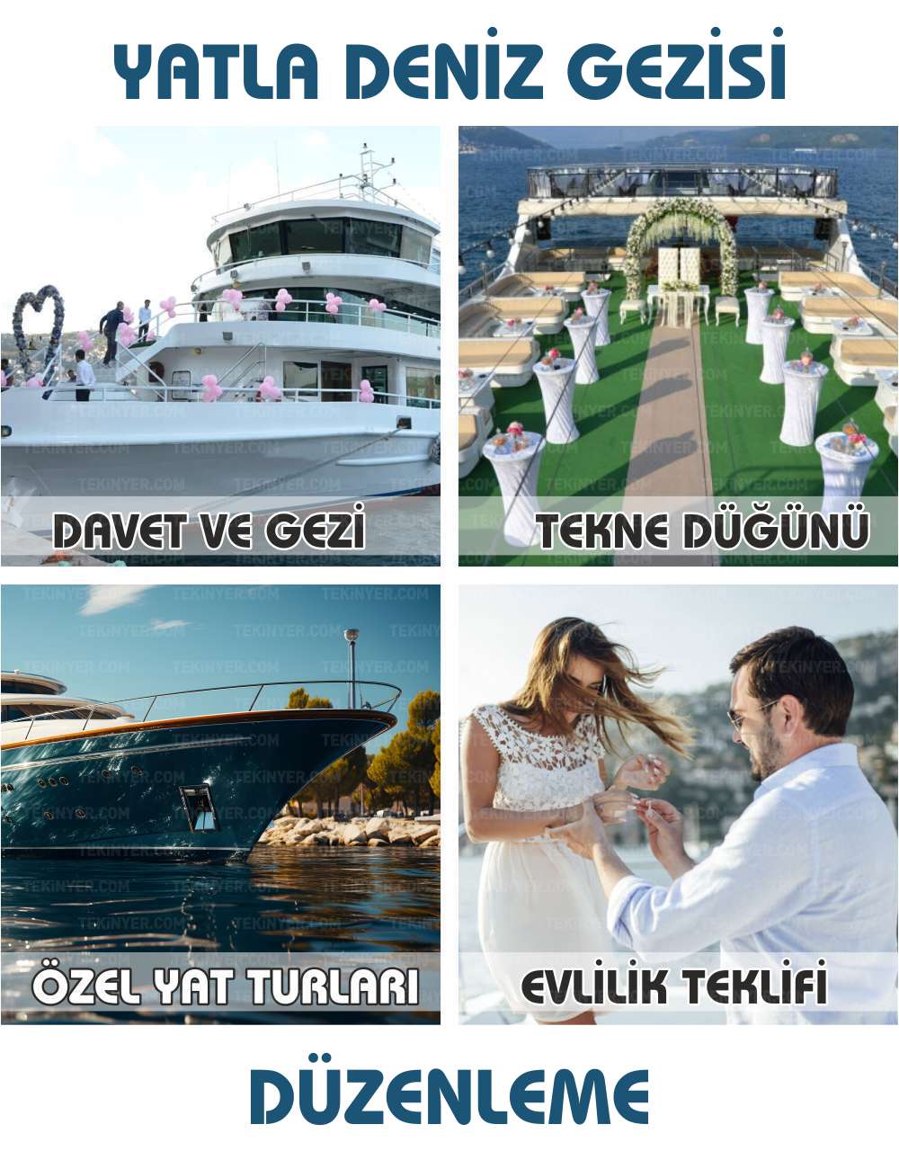 Yatla deniz gezisi düzenleme